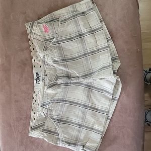 Fox Plaid Shorts